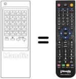 Télécommande équivalente REMCON713