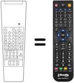Télécommande équivalente REMCON892