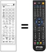 Telecomando equivalente Hitachi C25P811VT