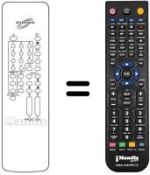 Telecomando equivalente REMCON136