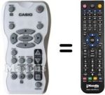 Replacement remote control YT-120