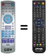 Replacement remote control REMCON479