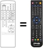 Telecomando equivalente REMCON654