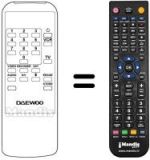 Telecomando equivalente REMCON434