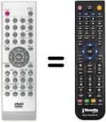 Telecomando equivalente Zanussi REMCON034