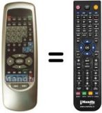 Telecomando equivalente REMCON1224