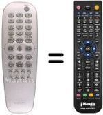 Telecomando equivalente REMCON498