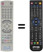 Replacement remote control REMCON140