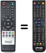 Replacement remote control REMCON1196
