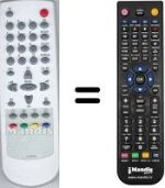 Telecomando equivalente Daewoo DTY21G2