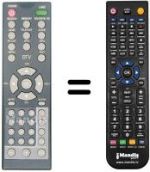 Replacement remote control REMCON640