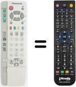 Télécommande équivalente Panasonic FX28PS10F