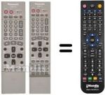 Télécommande équivalente Grundig EUR7615K60