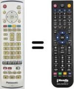 Telecomando equivalente Panasonic TX-32LX1F