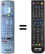 Télécommande équivalente Grundig EUR7636020