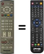 Telecomando equivalente Panasonic TX-32LX6F