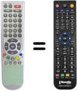 Telecomando equivalente REMCON1272