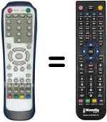 Telecomando equivalente REMCON598