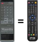 Telecomando equivalente Hitachi CMT2118