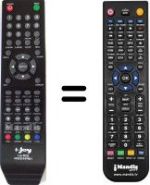 Replacement remote control IDI32SHHPB01