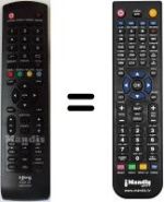 Replacement remote control i-Joy ILED 24SGB05