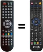 Replacement remote control i-Joy IDI32PPB12