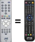 Telecomando equivalente JVC LT-26A80SU / H
