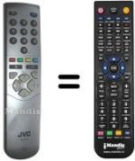 Telecomando equivalente JVC RM-C53-1C