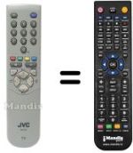 Telecomando equivalente JVC RM-C54H1C