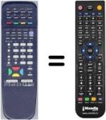 Telecomando equivalente RM-C663