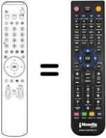 Télécommande équivalente REMCON406