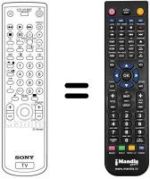 Télécommande équivalente REMCON146