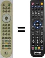 Replacement remote control LG RZ48SZ40RB