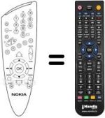 Télécommande équivalente REMCON1081