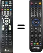Telecomando equivalente LG 42LC45-ZA.AEUVUG