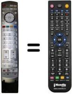 Gleichwertige Fernbedienung Panasonic TX32LXD600