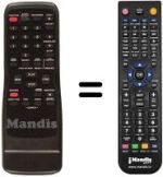 Telecomando equivalente Funai 21A-600A