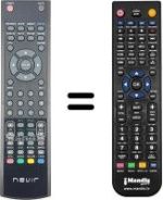 Telecomando equivalente Nevir NVR7023-TTG-16