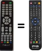 Telecomando equivalente Nevir NVR7503-24HDN
