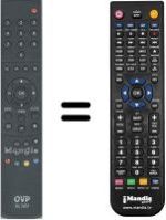 Replacement remote control RC2851
