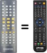 Telecomando equivalente Nortek PALCO HOME THEATRE