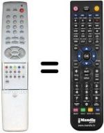 Telecomando equivalente REMCON1051
