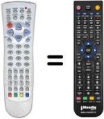 Telecomando equivalente REMCON1076
