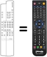 Telecomando equivalente Blaupunkt REMCON067