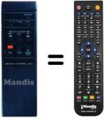 Telecomando equivalente JVC HR-D210