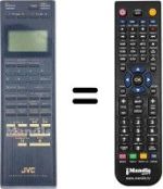 Gleichwertige Fernbedienung JVC HR-D530E