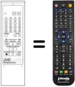 Gleichwertige Fernbedienung JVC PU11099