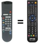 Telecomando equivalente Philips 21PT522B-31