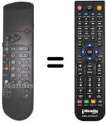 Replacement remote control Philips 29PT8703-12
