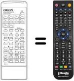 Telecomando equivalente RC13